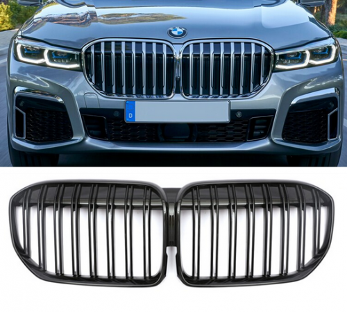 Решетка радиатора (ноздри) BMW 7 G11 / G12 стиль M (2019-...)
