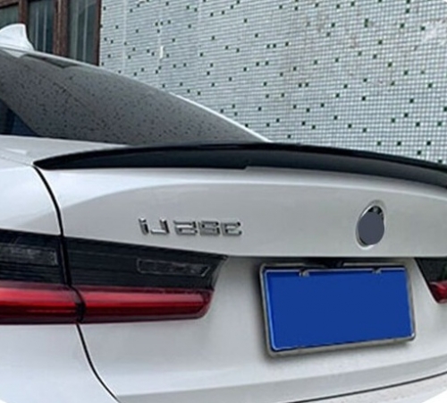 Спойлер багажника BMW G20 Performance черный глянцевый (ABS-пластик)