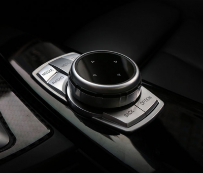 Накладки на кнопки мультимедийного центра BMW F10, F20, F30