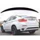 Спойлер BMW X6 E71 стиль Перформанс ABS-пластик чорний глянсовий