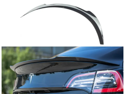 Спойлер багажника Tesla Model Y стиль Makston Design черный глянцевый (2020-...)