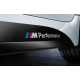 Наклейки на пороги BMW F10 F11 F01 F02 G30 Performance чорний глянсовий