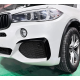 Накладки переднього бампера BMW X5 F15 M Sport чорний глянець