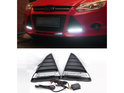 Денні ходові вогні (DRL) Ford Focus MK3 з функцією повороту (2012-2015)