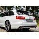 Спойлер на Audi A6 C7 універсал стиль S-line (склопластик)