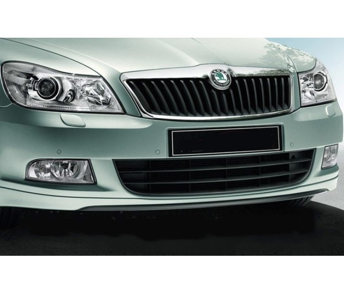 Накладка переднего бампера Skoda Octavia A5, рестайл