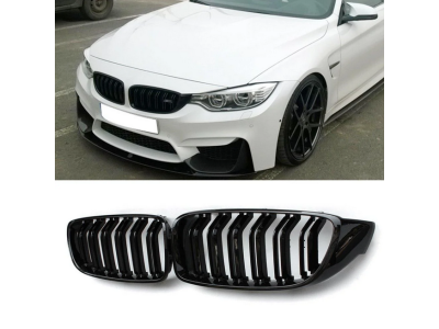 Решітка BMW 4 F32/F33/F36 стиль М4, чорний глянець