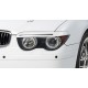 Вії, накладки фар BMW E65 дорестайл