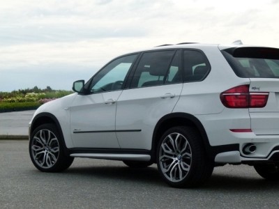 Накладки на пороги BMW X5 E70 LCI Aero