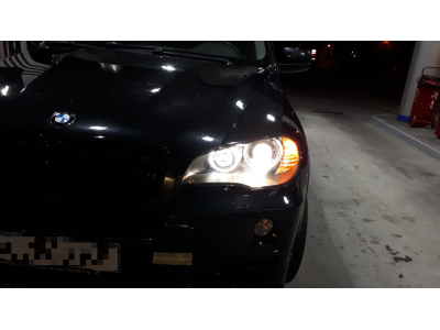 Ангельские глазки (лед маркер) BMW X5 E70 (2006-2010)