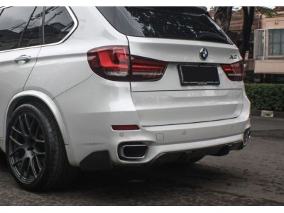 Накладка заднего бампера BMW X5 F15 М-пакет