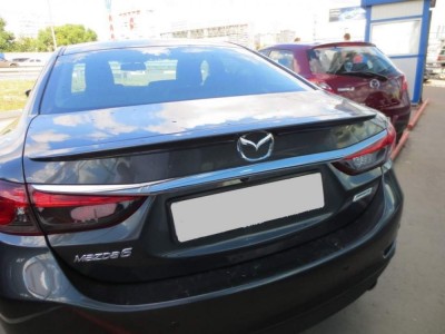 Спойлер на багажник Mazda 6 III ABS-пластик (2012-...)