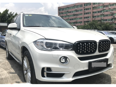 Решітка радіатора на BMW X5 F15 / X6 F16 стиль Diamond Silver-Black