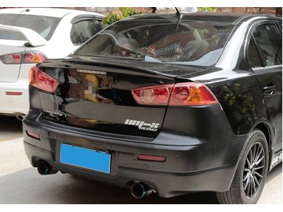 Спойлер багажника Mitsubishi Lancer X стиль Duck Tail (ABS-пластик)