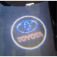 Подсветка дверей с логотипом Toyota