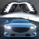 Рамки противотуманок Mazda 6, с DRL (2012-2015)