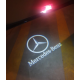 Подсветка дверей с логотипом Mercedes Benz