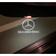 Подсветка дверей с логотипом Mercedes Benz