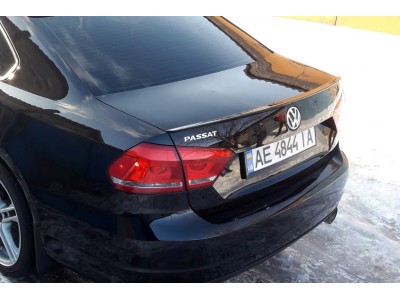 Спойлер багажника VW Passat B7 (американка)