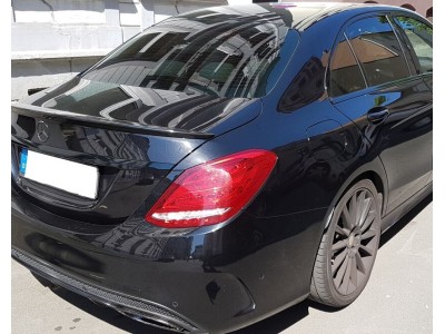 Спойлер багажника Mercedes W213 (ABS-пластик)