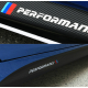 Наклейки на пороги BMW F10 F11 F01 F02 G30 Performance