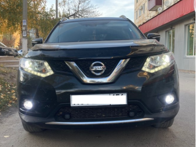 Противотуманки с рамками для Nissan X-trail T32 (2014-2017)