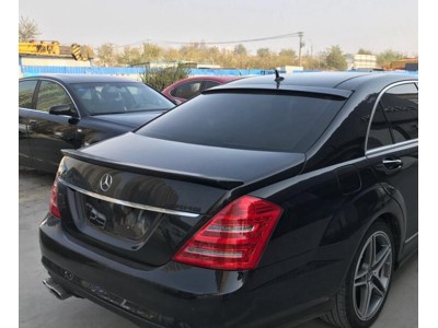 Спойлер багажника Mercedes W221 (ABS-пластик)