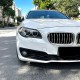 Вії (брівки) BMW 5 F10 чорний глянець ABS-пластик (2014-2017)