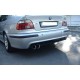 Диффузор (юбка) задний для BMW E39 M5 под один выхлоп