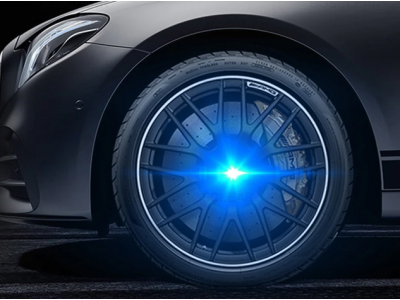 Подсветка на колеса с эмблемой Lexus RX / IS / ES / GS / LS / NX (62 мм)