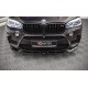 Накладка переднего бампера BMW X5 F85 (ABS-пластик)