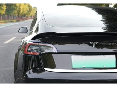 Спойлер багажника Tesla Model 3 чорний глянсовий (2017-...)