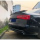 Cпойлер багажника Audi A6 С7 (ABS-пластик)