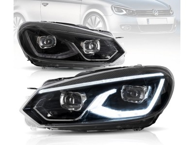 Оптика передня, фари на Volkswagen Golf 6 Full Led