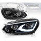 Оптика передня, фари на Volkswagen Golf 6 Full Led