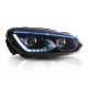 Оптика передня, фари на Volkswagen Golf 6 Full Led