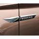 Хромированные накладки на крылья + защитные накладки дверных замков Skoda Kodiaq (2016-...)