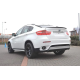 Спойлер BMW X6 E71 стиль Перформанс ABS-пластик чорний глянсовий