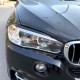 Реснички на BMW X5 F15 / X6 F16 черный глянец ABS-пластик