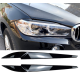 Реснички на BMW X5 F15 / X6 F16 черный глянец ABS-пластик