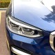 Накладки на фари, вії BMW X3 G01 X4 G02 чорний глянець ABS-пластик