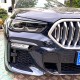 Накладки на фари, вії BMW X5 G05 чорний глянець ABS-пластик