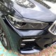 Накладки на фары, реснички BMW X5 G05 черный глянец ABS-пластик