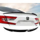 Спойлер на Honda Accord 10 М4 черный глянцевый (ABS-пластик)