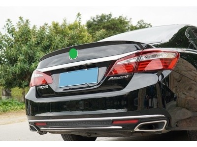 Спойлер на Honda Accord 9 черный глянцевый (ABS-пластик)