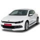 Накладки на фари, вії Volkswagen Scirocco III чорні глянсові ABS-пластик (2008-2013)