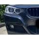 Накладки на противотуманки BMW F30 / F31 М Sport черный глянец