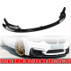 Накладка переднего бампера BMW M3 F80 / M4 F82 / M4 F83 черный глянец (2014-2020)