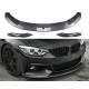 Накладка переднего бампера BMW F32 F33 F36 М-Performance под карбон