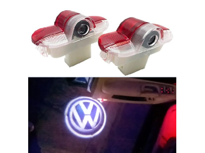 Подсветка дверей с логотипом для VW Beetle/Caddy/Golf 4/Jetta 4/Touran
